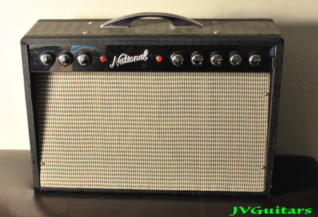 1965 National Glenwood model 90 2-12 Combo All TUBE Amp